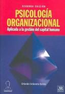 Cover of: Psicologia Organizacional by Orlando Urdaneta Ballen