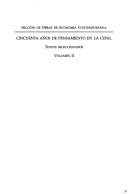 Cover of: Cincuenta Anos de Pensamiento En La Cepal - Vol. 2 by Cepal