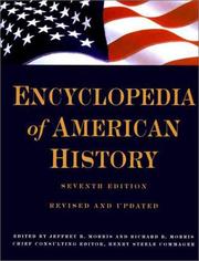 Cover of: Encyclopedia of American History by Morris, Richard Brandon