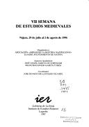 Cover of: VII Semana de estudios medievales by Semana de Estudios Medievales (Nájera, Spain) (7th 1996 Nájera, Spain)