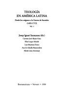Cover of: Teología en América Latina by Josep Ignasi Saranyana, dir. ; Carmen José Alejos-Grau ... [et al.].