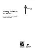 Cover of: Voces y territorios de America: [ponencias] (Diversitas)