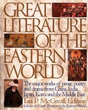 Cover of: Great Literature of the Eastern World by Ian P. McGreal, Ian P. McGreal