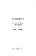 Cover of: El desquite: los años de Aznar (1996-2000)