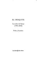 Cover of: El desquite by Pedro J. Ramírez