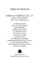 Cover of: Obras Completas de Tirso de Molina