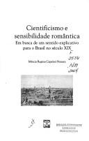 Cover of: Cientificismo e Sensibilidade Romântica by 