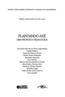 Front cover of Plantando Axé by Unknown