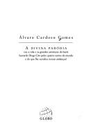 A divina paródia, ou, A vida e as grandes aventuras do herói bastardo Diogo Cão pelos quatro cantos do mundo e do que lhe sucedeu nessas andanças by Alvaro Cardoso Gomes