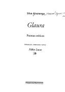 Cover of: Glaura: poemas eróticos
