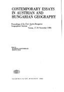 Cover of: Contemporary Essays in Austria (Studies in geography in Hungary)