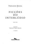 Cover of: Ficções do interlúdo; 1914-1935