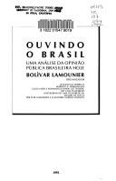 Ouvindo o Brasil by Bolivar Lamounier, Mailson Ferreira da Nóbrega
