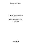 Cover of: Eterno Verão do Reggae, O by Carlos Albuquerque