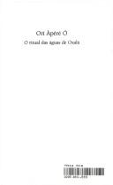 Cover of: Orí Àpéré Ó: Rituais da Águias de Oxalá