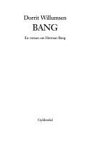 Cover of: Bang: en roman om Herman Bang