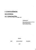 Cover of: I Conferencia Nacional de Educacao by Conferência Nacional de Educação (1st 1927 Curitiba, Brazil)