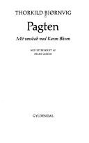 Cover of: Pagten by Thorkild Bjørnvig, Thorkild Bjørnvig