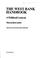 Cover of: The West Bank handbook