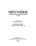 Cover of: Visitas pastorais de Dom Frei José da Santíssima Trindade, 1821-1825