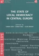 Cover of: The state of local democracy in Central Europe