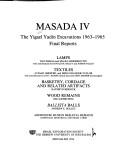 Cover of: Masada IV by 