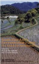 Cover of: South-East Asia's environmental future: the search for sustainability