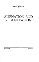 Cover of: Alienation and regeneration