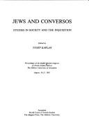 Cover of: Jews and conversos: Studies in society and the Inquisition  by World Congress of Jewish Studies (8th 1981 Jerusalem)