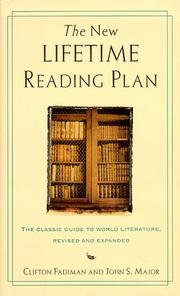 Cover of: The new lifetime reading plan by Clifton Fadiman