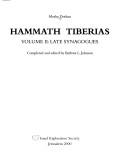 Cover of: Hammath Tiberias