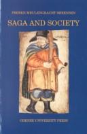 Cover of: Saga and Society by Preben Meulengracht Sorensen