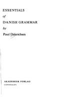 Cover of: Essentials of Danish grammar.