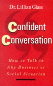 Cover of: Confident Conversation by Lillian Glass