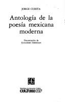 Cover of: Antología de la poesía mexicana moderna