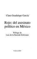 Cover of: Rojo: del asesinato político en México