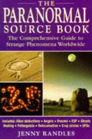 Cover of: The Paranormal Source Book | Jenny Randles