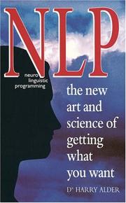 Cover of: Nlp by Harry Alder