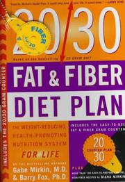 Cover of: The 20/30 fat & fiber diet plan