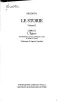 Cover of: Le storie (Scrittori greci e latini)