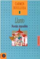 Cover of: Llanto by Carmen Boullosa