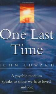 Cover of: One Last Time by John Edward, John Edward