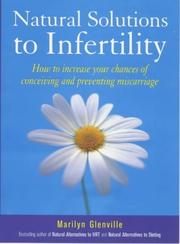 Cover of: Natural Solutions to Infertility by Marilyn Glenville