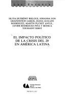 Cover of: El Impacto político de la crisis del 29 en América Latina