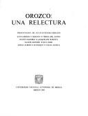 Cover of: Orozco: una relectura