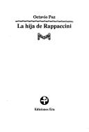 Cover of: La Hija De Rappaccini