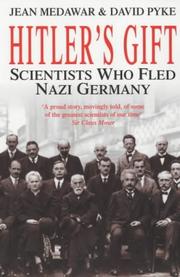 Cover of: Hitler's Gift by J. S. Medawar, David Pyke