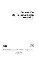 Cover of: Planeación de la educación superior. by 