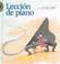 Cover of: Leccion De Piano