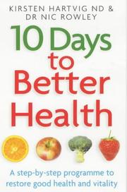 Cover of: 10 Days to Better Health